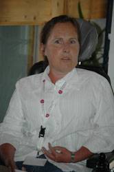Birgit Stenger tr�gt vor