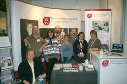IGA-Messestand mit Team