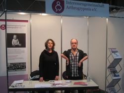 Ansicht des Messestands