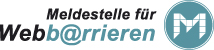 Meldestelle f�r Webbarrieren